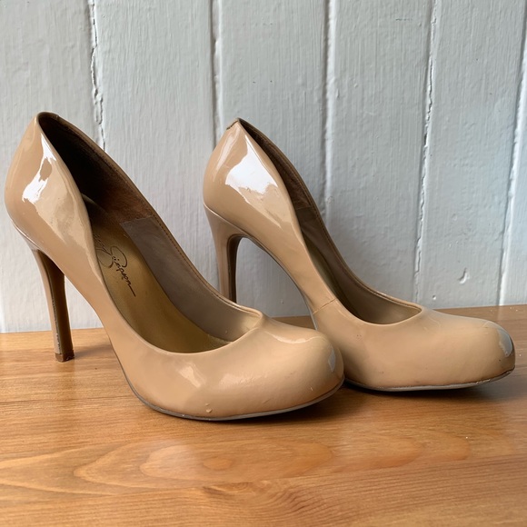 jessica simpson nude heels